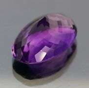 Huge! 27.85ct violet Amethyst