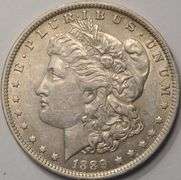 1889-O Morgan Silver Dollar Circulated.