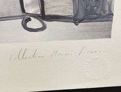 Very Rare Pablo Picasso Lithograph, Limited edition Hand Signed by Marina Picasso