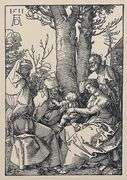 Extremely Rare Albrecht Durer Vintage Lithograph After a Woodcut Plate Circa 1946
