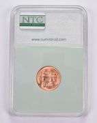 MS67 RD 1954-S Lincoln Wheat Cent - Graded NTC