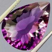 High grade 10.99ct concave cut Amethyst