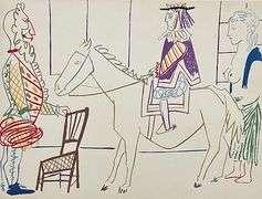 Picasso from Rare Limited Edition. Original Lithograph on Paper