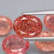 Stunning 6.05ct faceted Strawberry Quartz