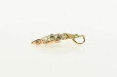 14K Yellow Gold Tri Tone Vintage Clown Circus Comedy Charm/Pendant