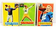 3 Topps 1956 QB Greats Football Cards