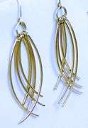 Vintage 14K Long Dangly Earrings