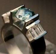 2.5 Ct Paraiba Green Fire Moissanite Ring