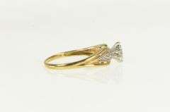 10K Yellow Gold Vintage Diamond Classic Promise Ring