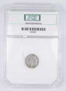 MS60 1868 Silver Three-Cent Piece - Trime - Type III - Graded PCI