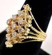 Beautiful Vintage Diamond Ring in 14K Yellow Gold