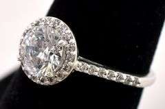 CZ Gem Ring in Sterling Silver