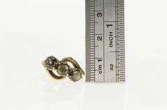 18K Yellow Gold 1960's Black Star Sapphire Vintage Statement Ring