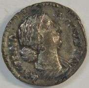 Nicer Faustina, Jr (wife of Marcus Aurelius) Roman Silver Denarius, 161 AD