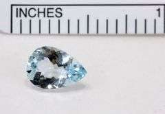 Graceful Natural Aquamarine - 1.25 cts.