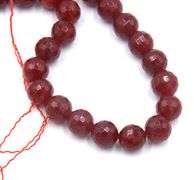 16 inches Strand Faceted Ruby Beads
