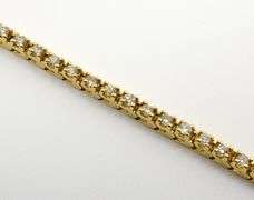 Popular 14k Straight Line Diamond Bracelet