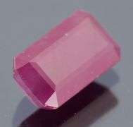Stunning violet red 3.38ct unheated Winza Ruby