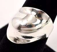 Dome Ring in Sterling Silver