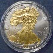 2013 Gold And Platinum Enhanced  Silver Eagle