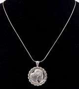 Aries Astrology Pendant Necklace in Sterling Silver