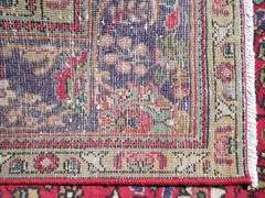 Hand Woven Semi Antique Persian Tabriz 10.2x6.9