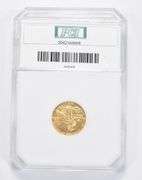 MS67 1929 $2.50 Indian Head Gold Quarter Eagle - Graded PCI