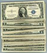 37 1935 $1 Silver Certificates