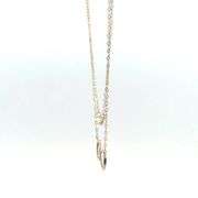 10K Yellow Gold Love Infinity Symbol Forever Chain Necklace