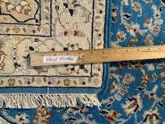 FINE SILK & WOOL NAIN RUNNER 10'