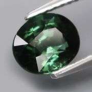 Rich pine green 1.21ct natural green Tourmaline