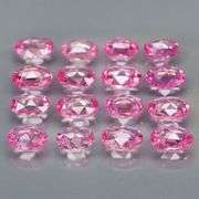 Superb rose cut 2.29ct pink Sapphire set