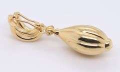 Charming 18kt Retro Art Deco Drop Dangle Pendant