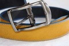 Fine Quality Reversable Leather Belt, Made In Italy