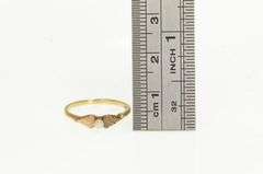 10K Yellow Gold Tri Tone Freshwater Cultured Pearl Floral Ring