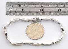 Stunning 14k WG Bracelet