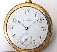 Nice 1901 Waltham Gold Filled Pocket Watch