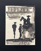 Very Collectible Pablo Picasso Lithograph from Toros y Toreros Circa 1961