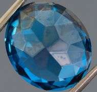 Top London blue 9ct Brazilian Topaz