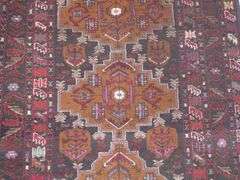 Handmade Persian Balouch 3.8x6.4