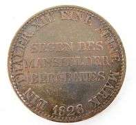 1828 A Thaler XIV Prussia Germany Coin