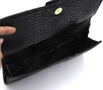 Michael Kors Gold and Black Clutch