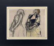 Extremely Rare and Collectible Antique Edgar Degas From Les Dessins de Degas Suite
