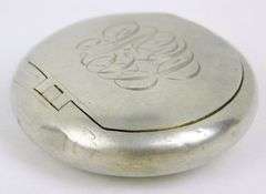 Antique Sterling Silver Compact