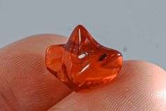 Fantastic 3.10ct red Fire Opal nugget
