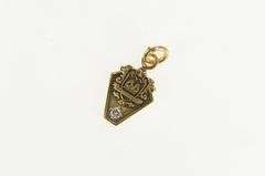 10K Yellow Gold Diamond Moore Years of Service Charm/Pendant