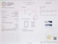 Certified Emerald Cut Diamond Solitaire