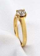 2/3 Carat Champagne Diamond Ring