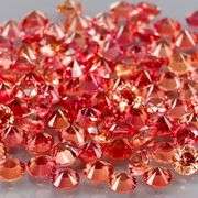 Dazzling 3.03ct diamond cut Songean Sapphire set