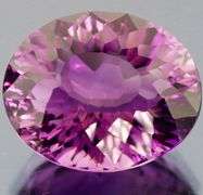 Giant! 37.50ct natural concave cut Amethyst